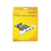 89301 PCIe USB 3.0 3x ext. + 1x int.