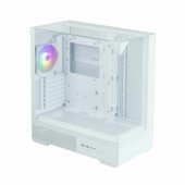 P40 Prism White AGRB x 1, Mid-Tower Tempered Glas