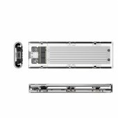 Disk Drive TCM2-C3 M.2 NVME USB-C 10Gb|s Grey