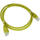 Patchcord U/ UTP Cat.5e 0.25m yellow