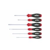 Wiha zestaw wkretaków softfinish plaski, phillips 6-cz.