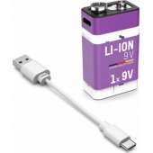 1315-0005 Li-Ion 9V E-Block type 400 1pcs