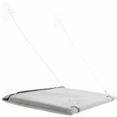 Trixie Lying mat for glass, velour, gray, 50x30 cm (TX-43209)