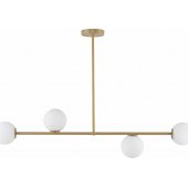 Sigma ceiling lamp Modern Ready LED ceiling lamp over Sigm table.