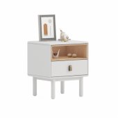 Nightstand IRIS 48x40x55cm, white