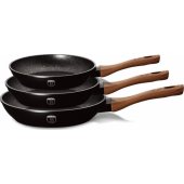 Berlinger Haus frying pan set Ebony 20 24 28cm 3pcs.