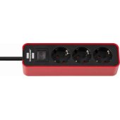 Ecolor Power Strip 3-fold