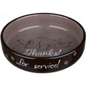 Trixie CERAMIC BOWL FOR CAT, 0.3 l/ o 15 cm, for short-nosed breeds