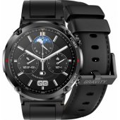 GT21-3 Black + Black Eco Leather Band
