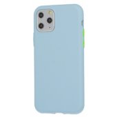 "Solid Silicone Case Galaxy S20" Light Blue