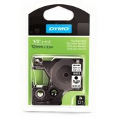 Label Tape D1 S0718040 Black on White