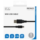USB-A to USB mini-B cable (R00140007) Black
