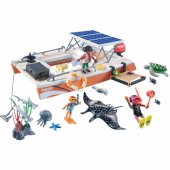 PLAYMOBIL 71623 Wiltopia Coral Reef Platform, construction to