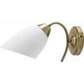 Classic single wall lamp Activejet NIKITA Patina E27 for the living ro