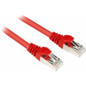 RJ45 CAT6 SFTP 0.5 m Red