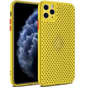 "Breathe Silicone Case Apple iPhone 12/ 12 Pro" Yellow
