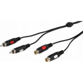 Cable 2xRCA - 2xRCA 2.5m (46018)