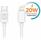 Cable USB-C - Lightning 3A 1m White