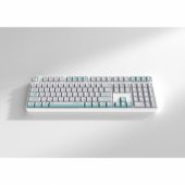 Firefly Keycap Set PBT (white/ turquoise)