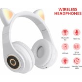 Wireless headsets for kids White