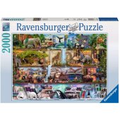 Puzzle 2000 Wild Kingdom Shelves