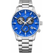 Chronograph Sapphire Silver Blue GW4580-B3