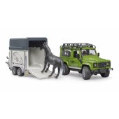 Land Rover Defender with Horse Trailer (025