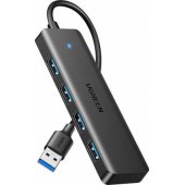 CM219 HUB x4 USB-A 3.0 / USB-A 3.0 cable Black