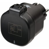 Wi-Fi Switch Socket Black