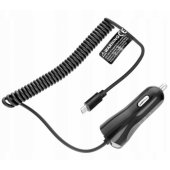 Car Charger 12/ 24V 1A MicroUSB Black