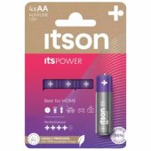 itsPOWER Alkaline LR6IPO/ 4CP 4pcs