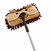 Children®s Mop With Telescopic Handle Animal Brown