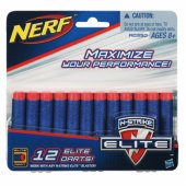 NERF 12 ELITE DARTS