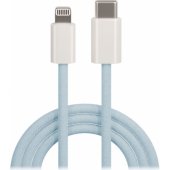 MXUC-06 USB-C to Lightning 1,0 m 20W Blue Nylon