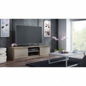 Topeshop Nowoczesny stolik szafka rtv lcd 140cm dąb sonoma