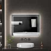 TESORO 60x80cm 2700-6500K 49W 2723Lm IP44