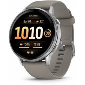 Venu 4 45mm Silver with Silver Gray Silicone Band 010-03014-01