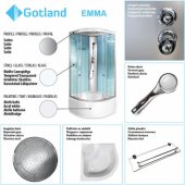 EMMA ZS-9688-2(GL-ZQ-161WM6 90) 90x90x215