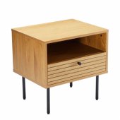 Night stand LINE 50x40x50cm wood
