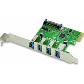Conceptronic PCIe x1 - 4x USB 3.0 Controller (EMRICK02G)