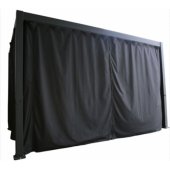 Side walls MIRADOR 3x3m Black 4pcs