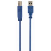 USB-A to USB-B Cable 1.8 m Blue