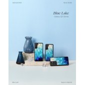 "SmartPhone case Samsung Galaxy S21" Blue Lake Black