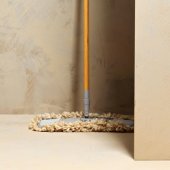 LASAL71441WPK6EU7 WARM FLUFFY FLAT MOP - GREY - FSC 10