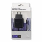 50196 12W 5V 2.4A Micro USB Black