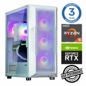 Ryzen 5 5600X 16GB 250SSD M.2 NVME RTX3050 6GB no-OS White