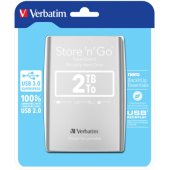 Store ®N® Go 2TB 2.5" Silver 53189