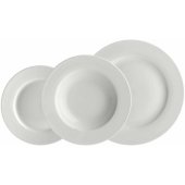 Set of 12 Rimmed Plates