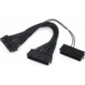 Dual 24-pin internal PC power extension cable 0.3 m