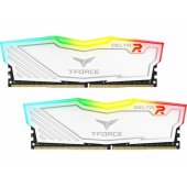 T-Force Delta RGB White 2x8GB DDR4 3200MHZ DIMM TF4D416G3200HC16FDC01